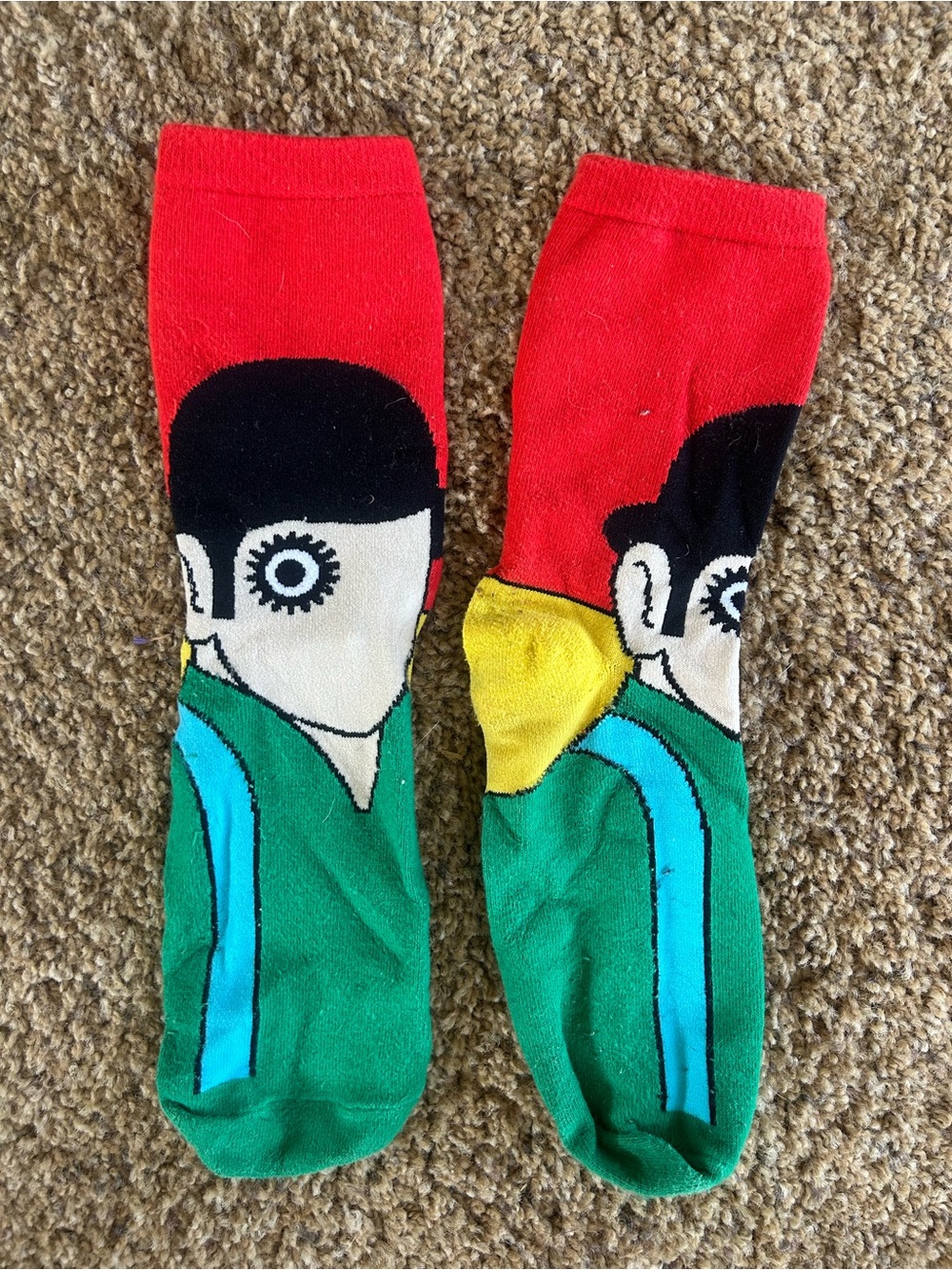 Out of print a clockwork orange socks
